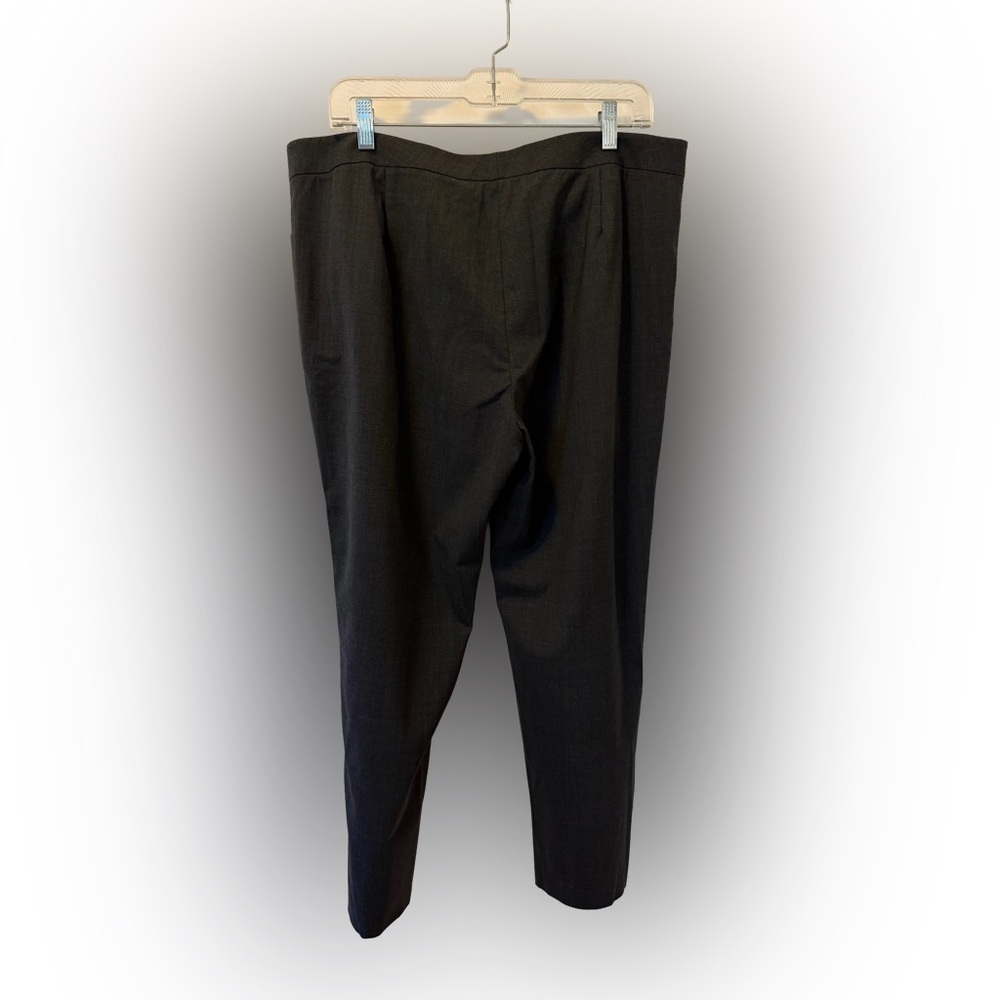 Lafayette 148 New York Women’s Irving Charcoal Gray Pants, Size 14 - Picture 3 of 7